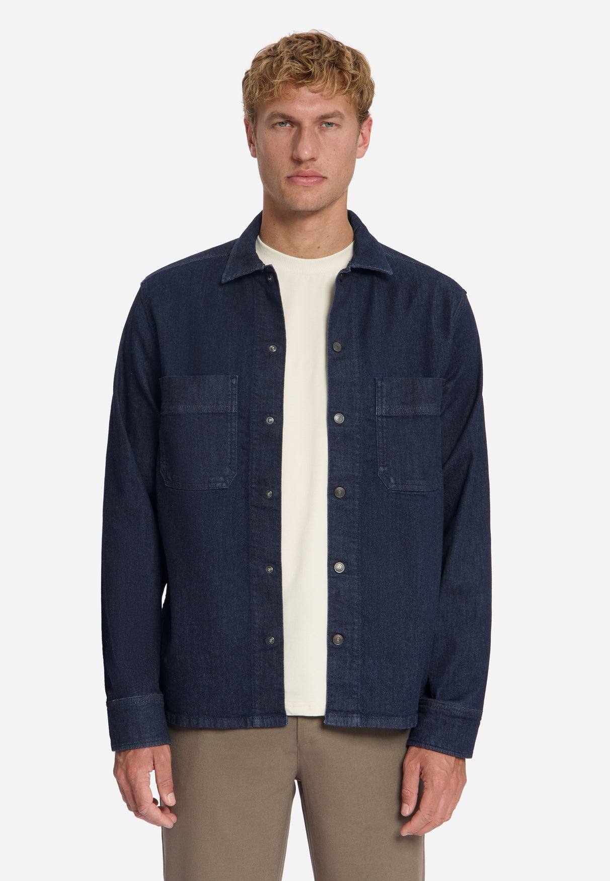 Surchemise Stretch en Denim | Rinse Denim