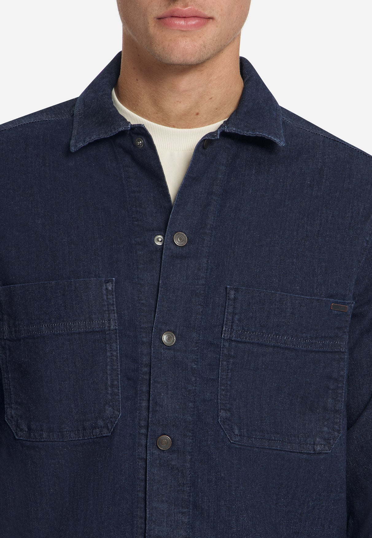 Surchemise Stretch en Denim | Rinse Denim