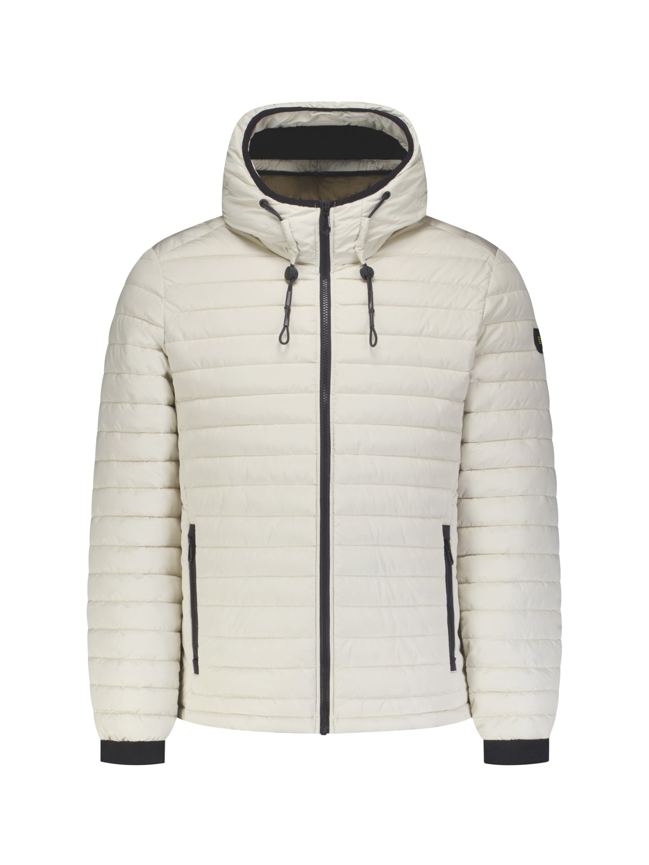 Hooded Padded Jacket | Stone