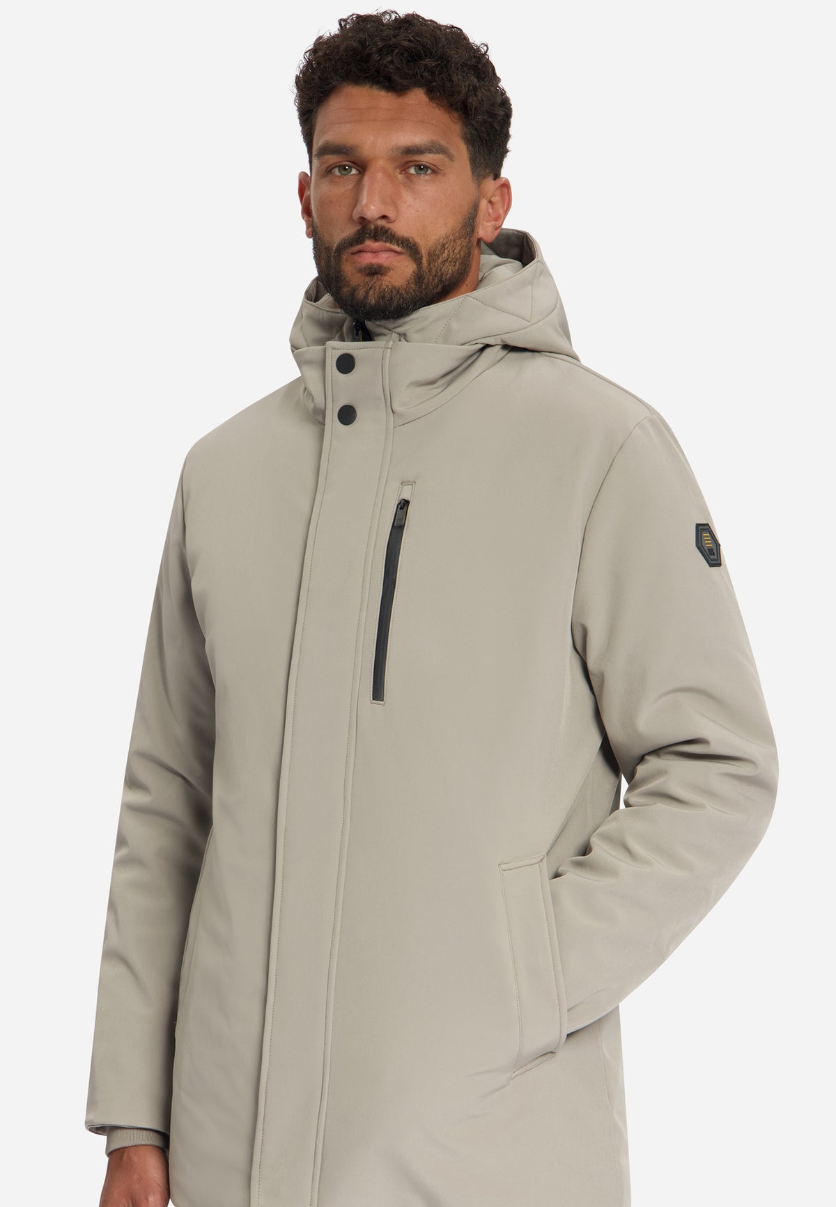 Softshell Parka | Taupe