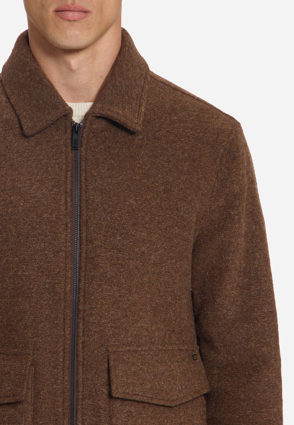 Veste en Laine | Light Brown