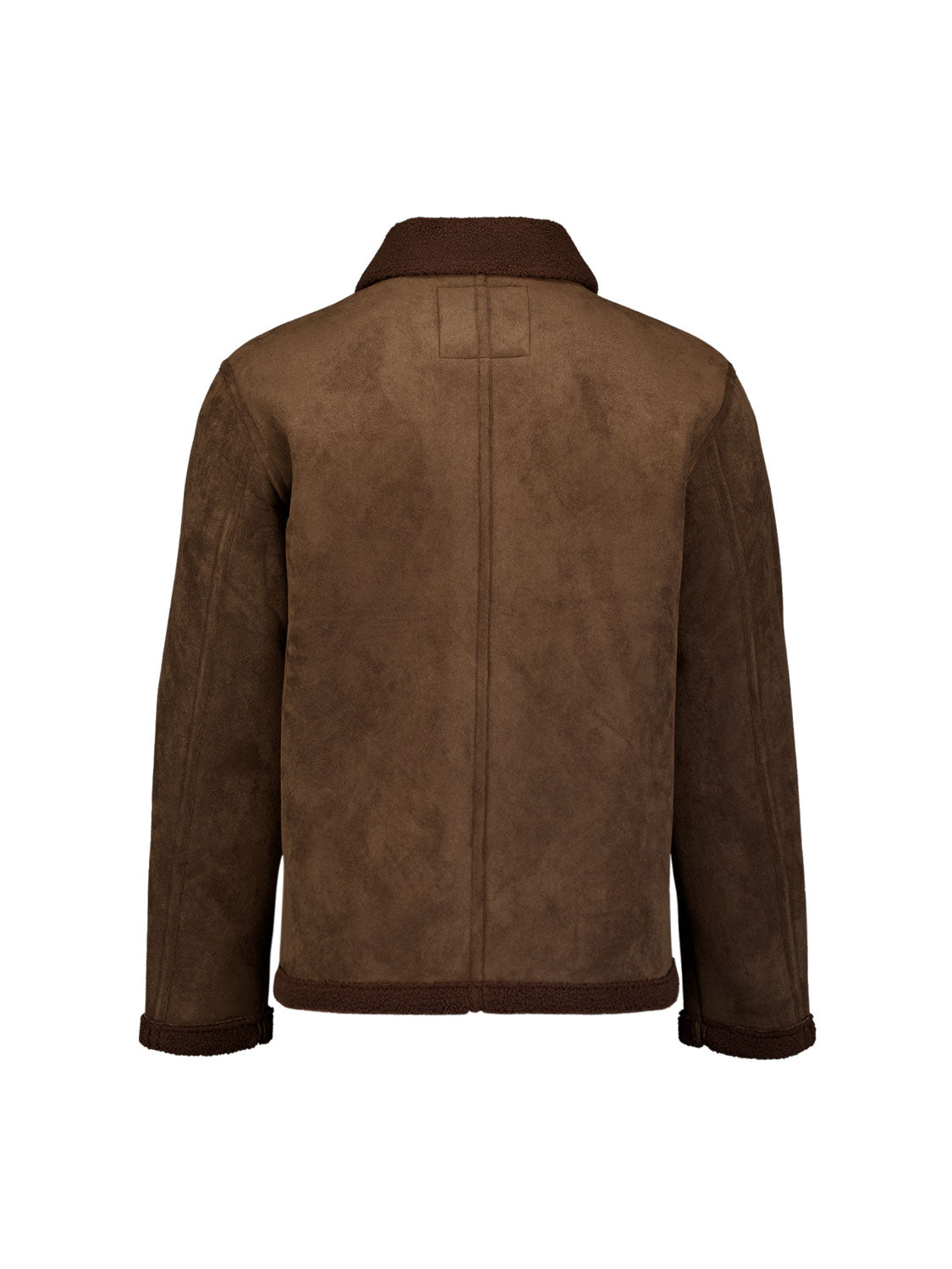 Veste Effet Daim | Dark Brown