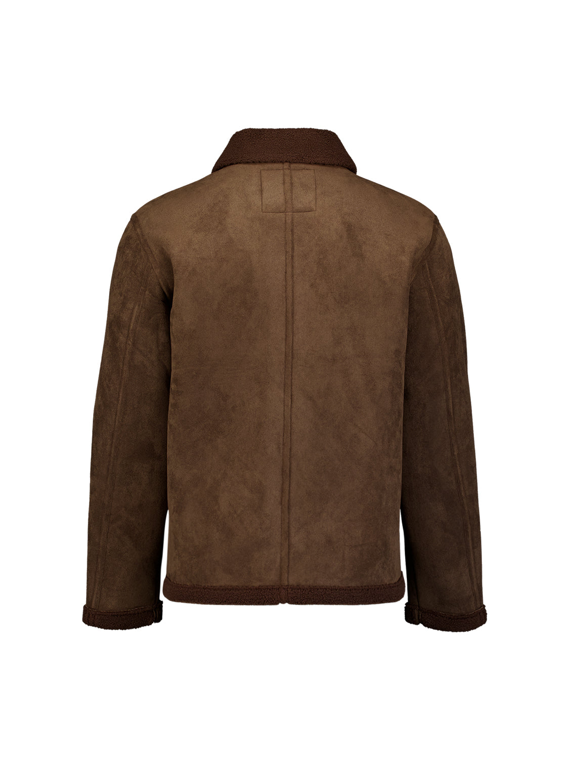 Veste Effet Daim | Dark Brown