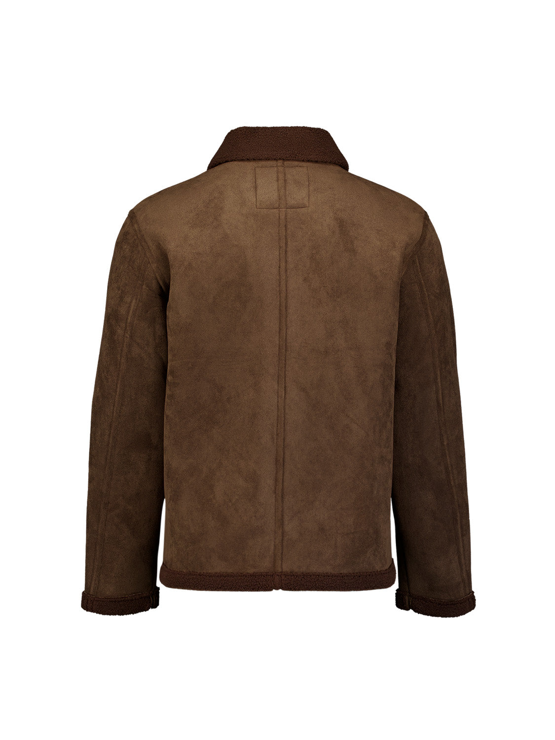 Veste Effet Daim | Dark Brown