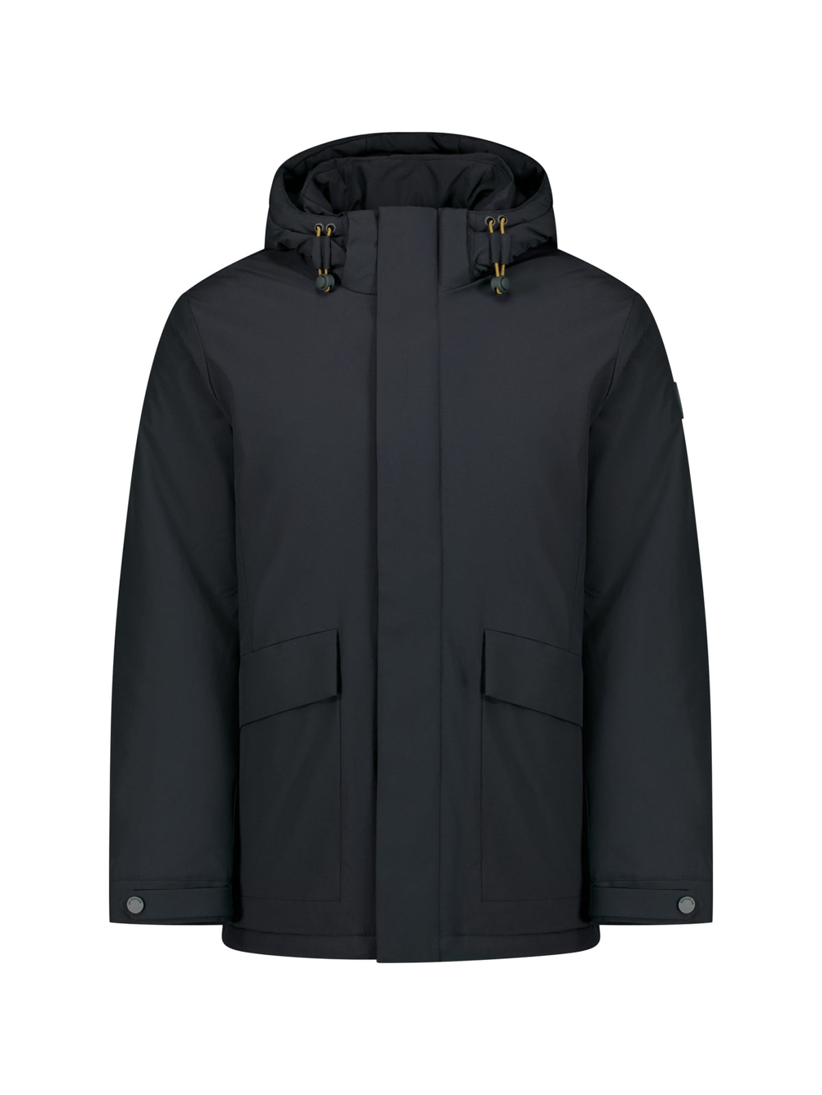 Hooded Parka Jacket | Black