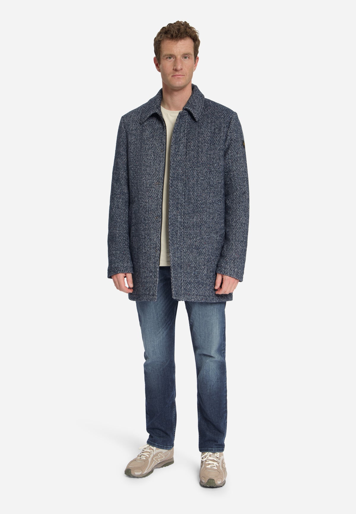 Manteau en mélange de laine | Dark Night