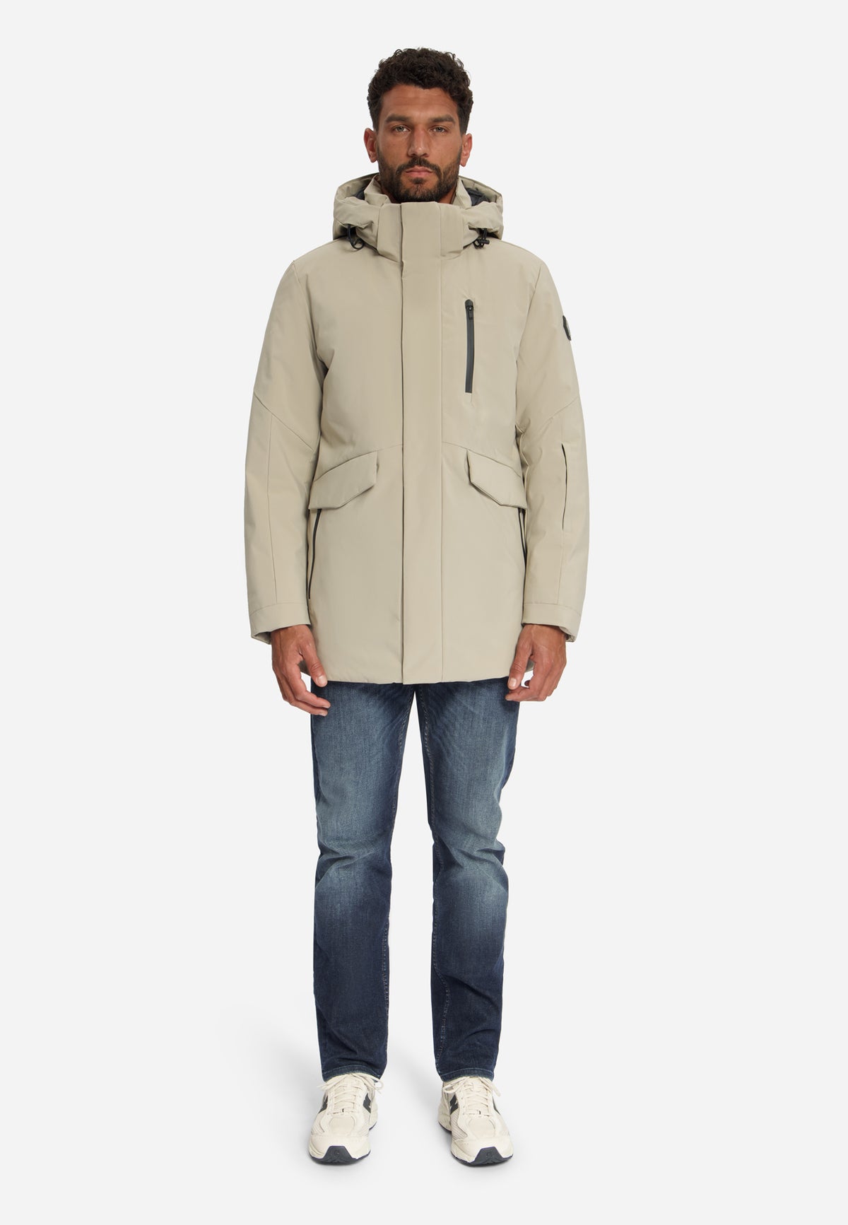The MIKE Jacket | Stone