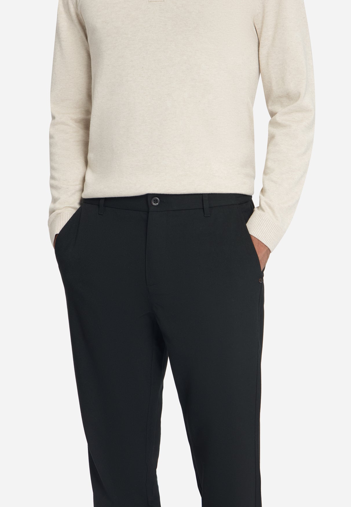Chino Twill Stretch | Black