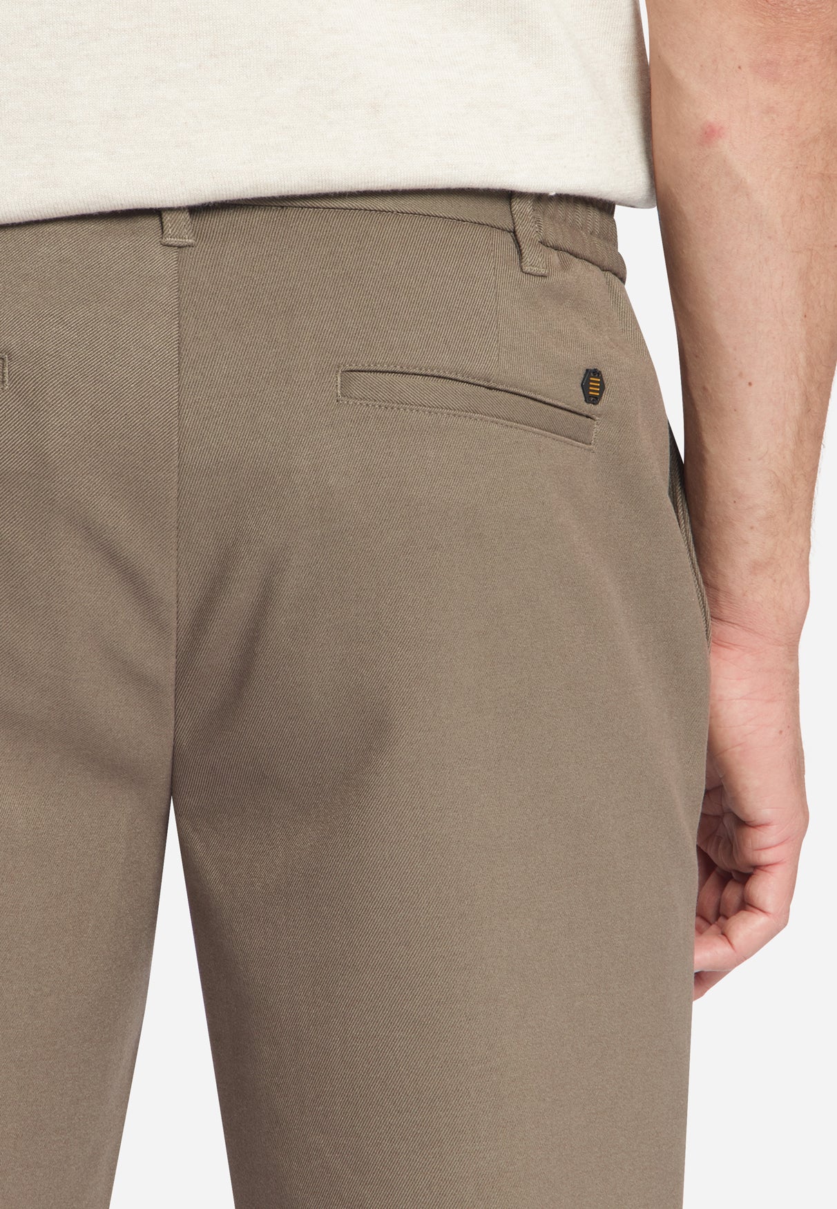 Chino Twill Stretch | Light Brown