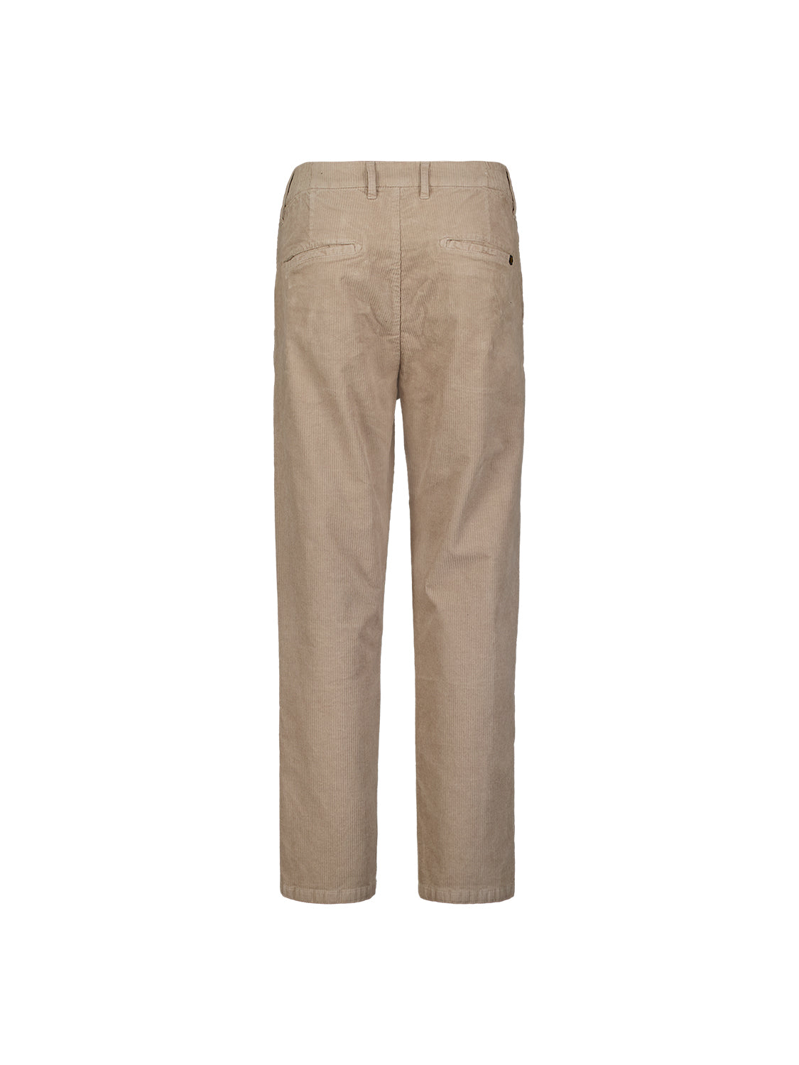 Chino en Velours Côtelé Stretch | Taupe