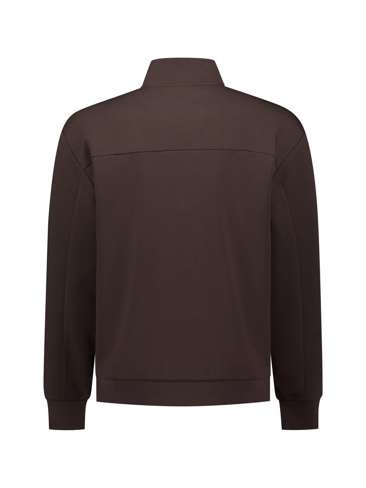 Half-Zip Sweater | Dark Brown