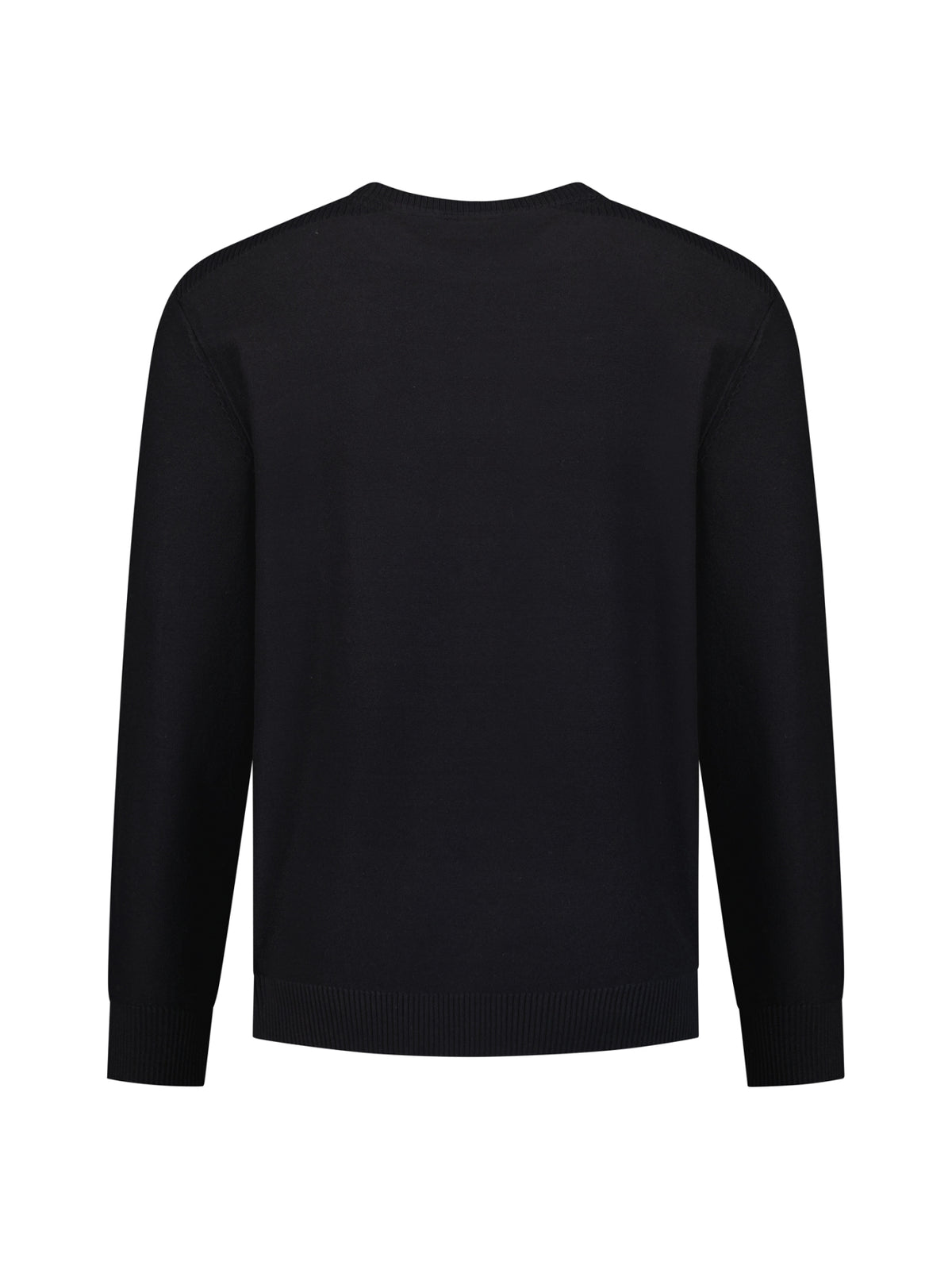 Crew Neck Jumper | Black