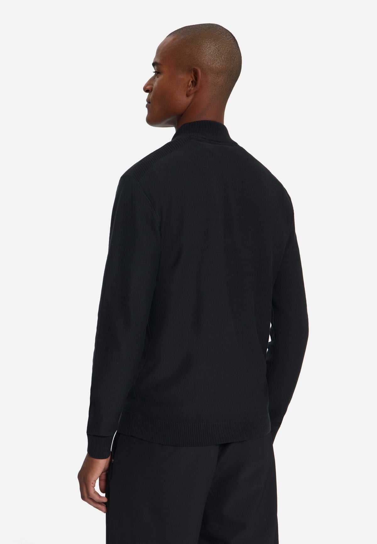 Half-Zip Jumper | Black