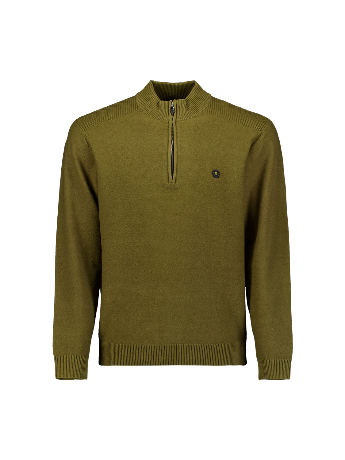 Half-Zip Jumper | Moss