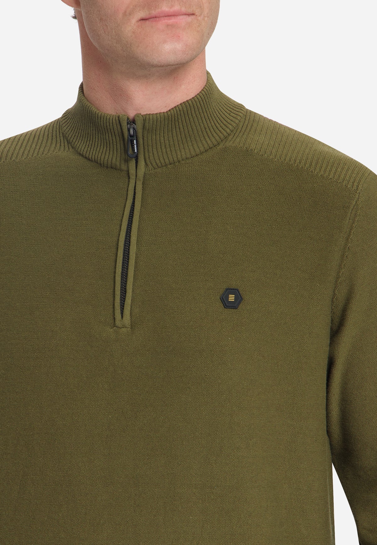 Half-Zip Jumper | Moss
