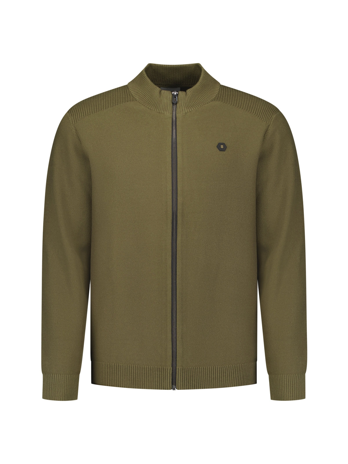 Cardigan zippé | Moss
