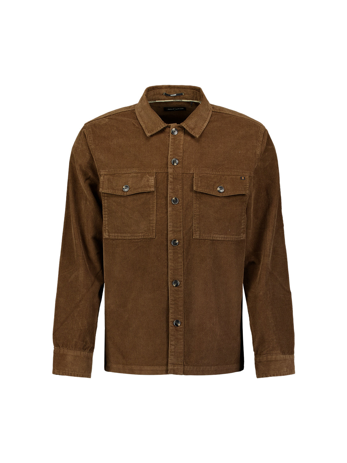 Overshirt en velours côtelé | Marron clair
