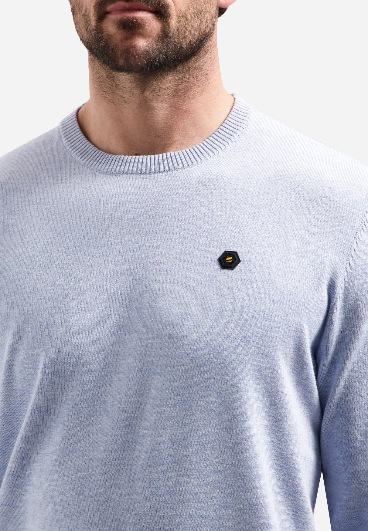 Pull Melangé Timeless Basics | Blue