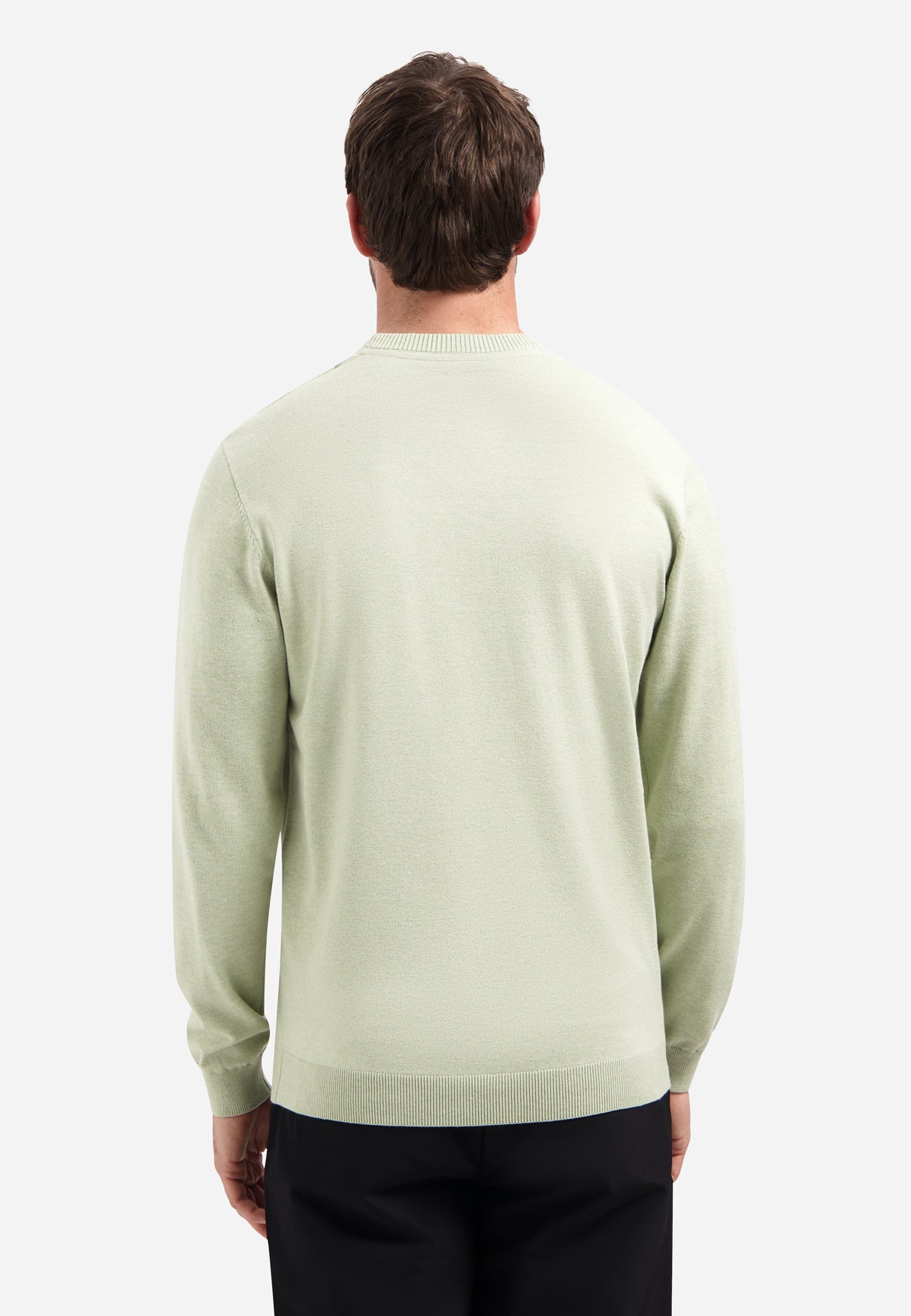 Pull Melangé Timeless Basics | Green