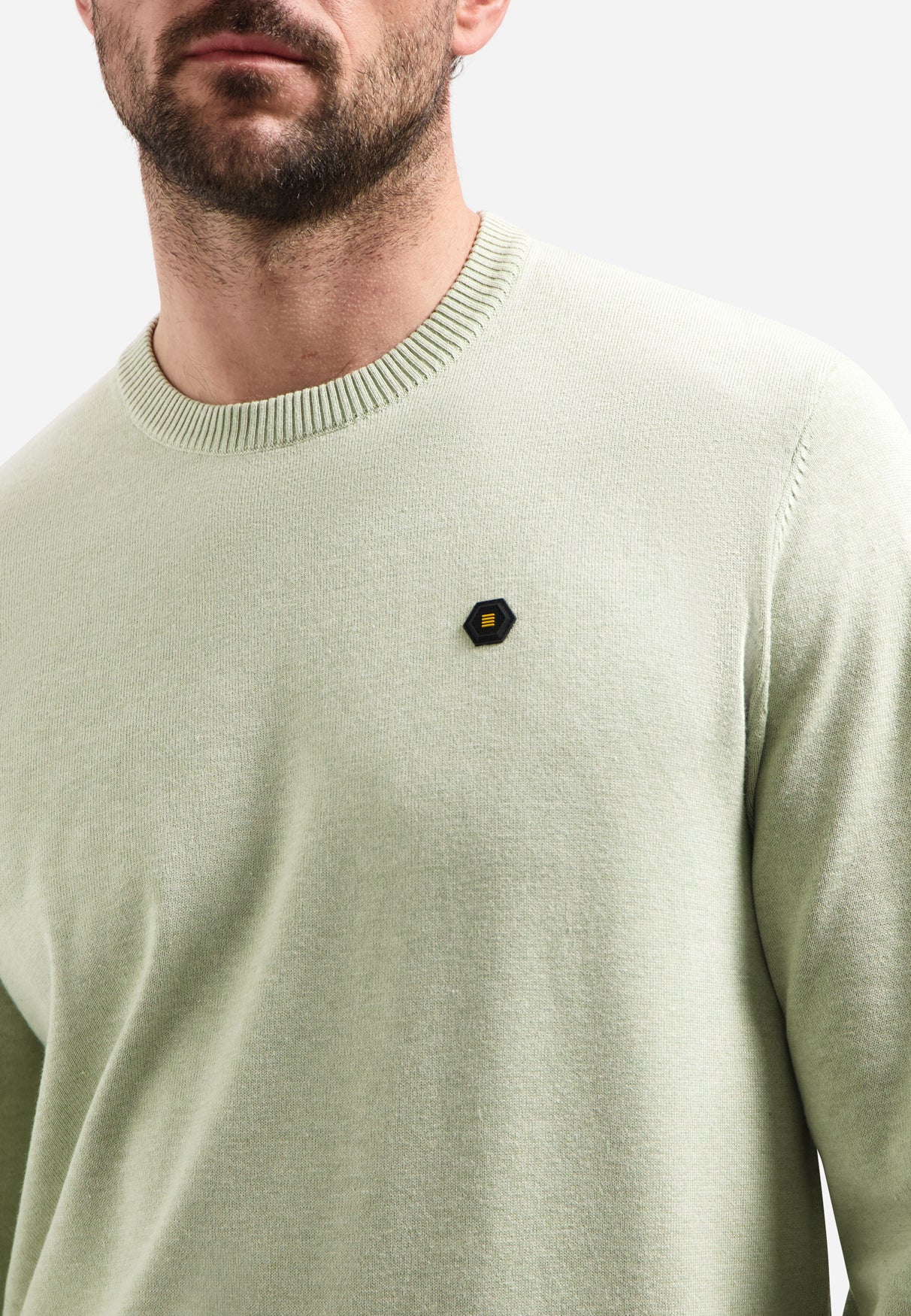 Pull Melangé Timeless Basics | Green