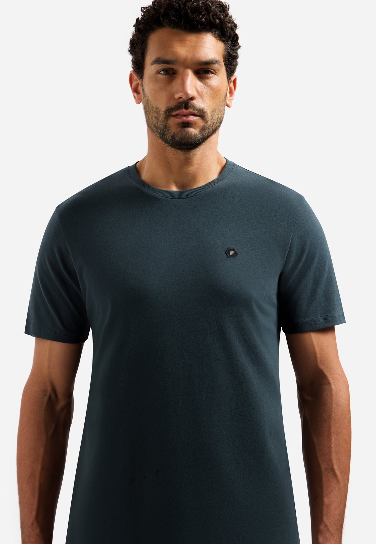 T-shirt doux Timeless Basics | Dark Steel