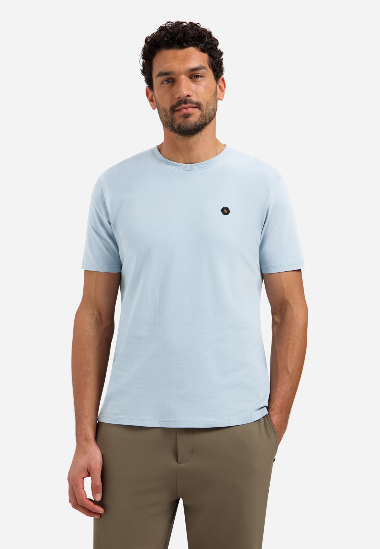 T-shirt doux Timeless Basics | Dusty Blue