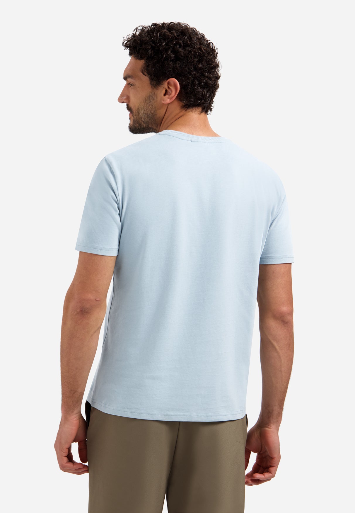 Timeless Basics Soft T-shirt | Dusty Blue