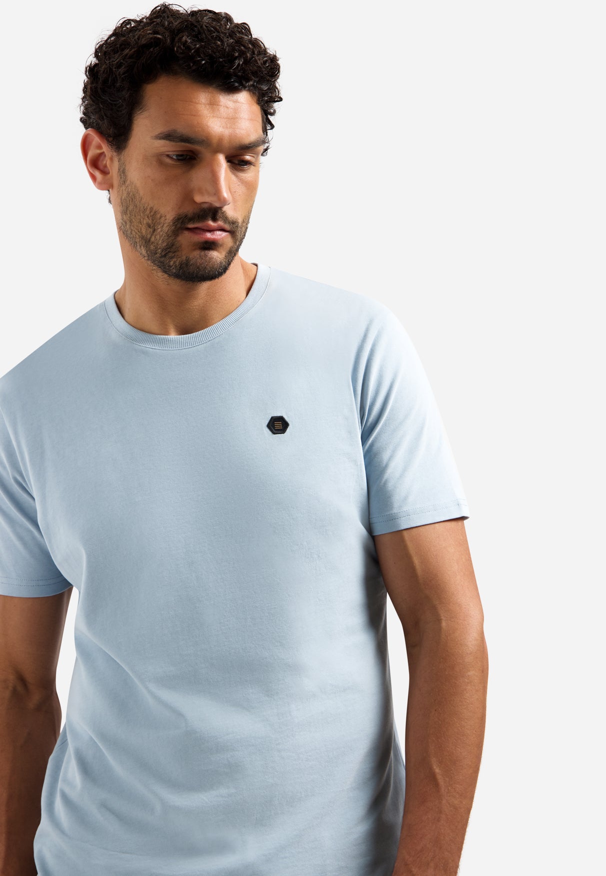 Timeless Basics Soft T-shirt | Dusty Blue