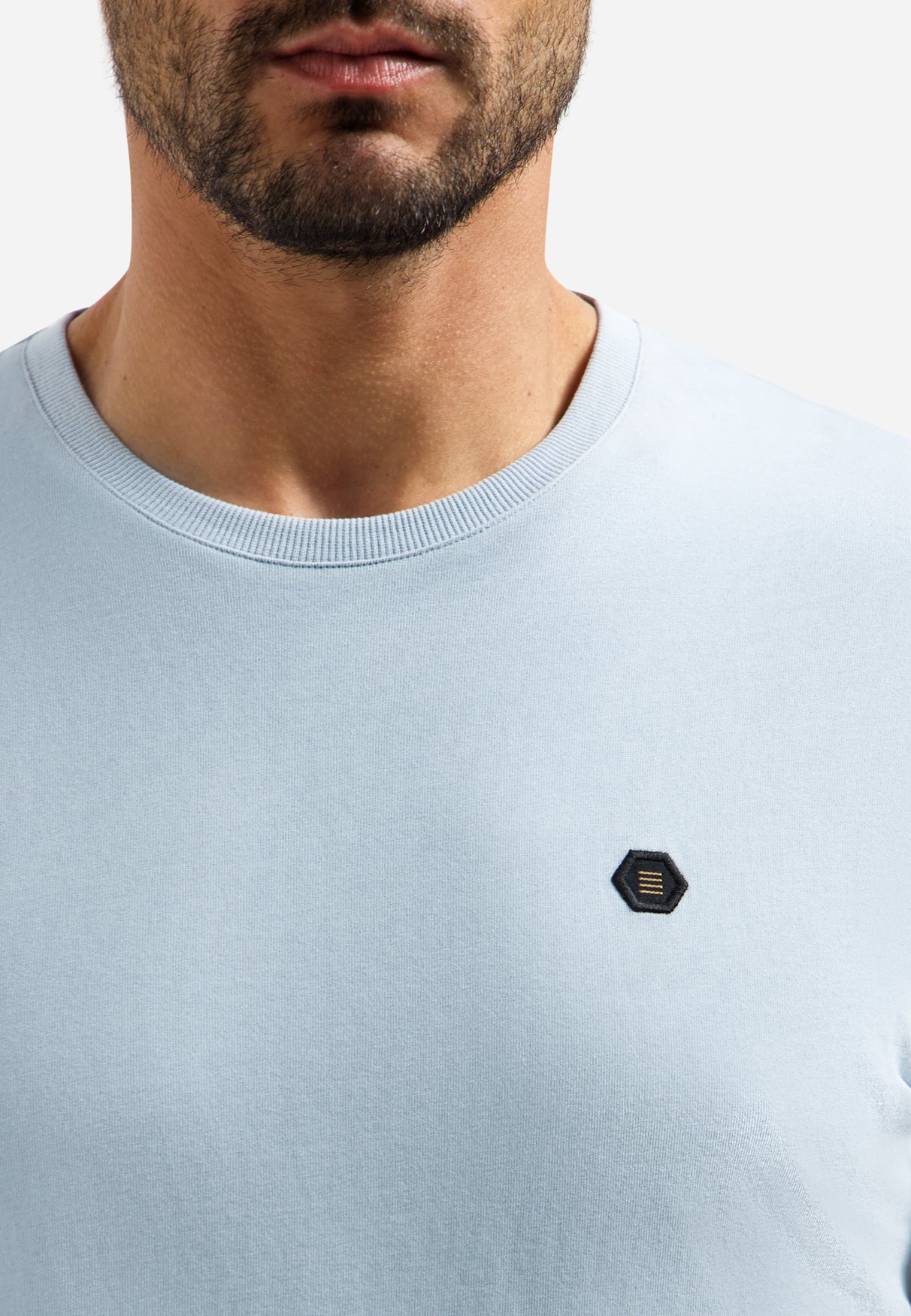 Timeless Basics Soft T-shirt | Dusty Blue