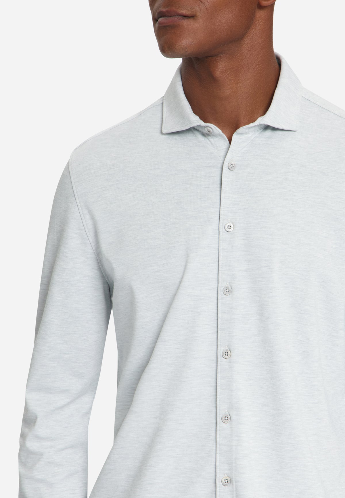Chemise en jersey Timeless Basics | Chalk
