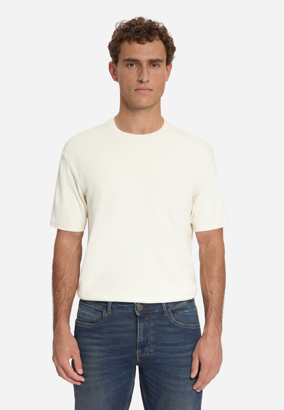 Relaxed fit denim | Dirty used denim