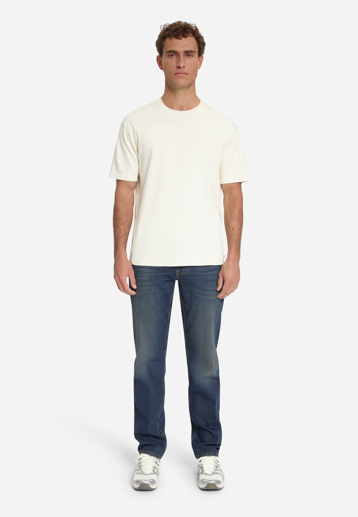Relaxed fit denim | Dirty used denim