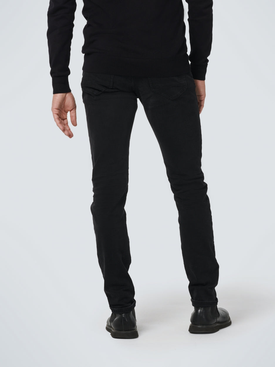 Denim, comfort slim 712, black denim stretch | Length 36